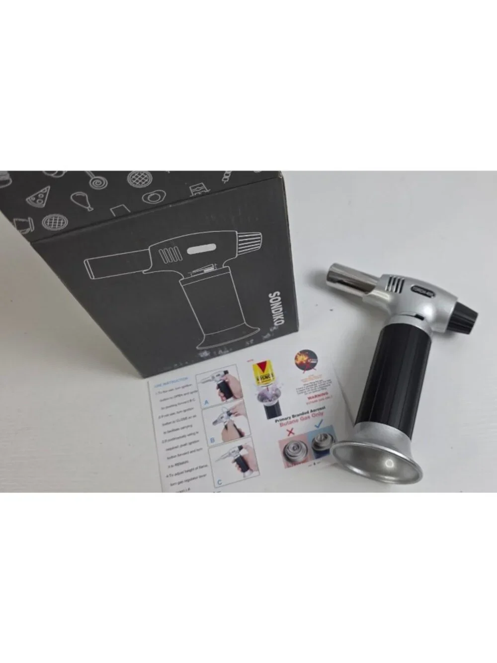 NEW - Sondiko S400 Professional Culinary Torch